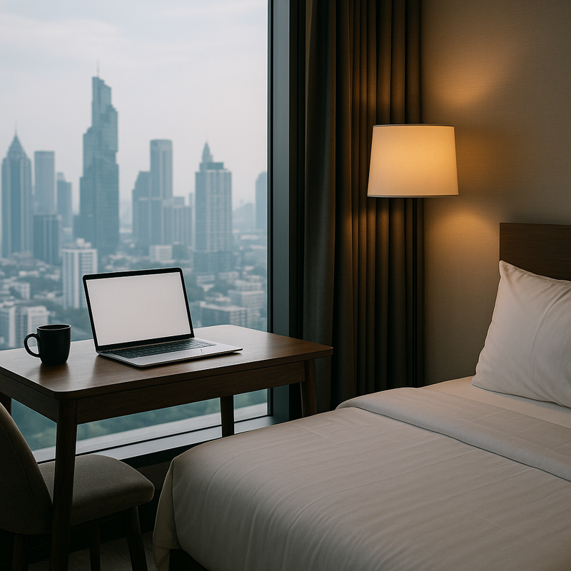 Best Hotels in Bangkok for Digital Nomads (2025 Guide)