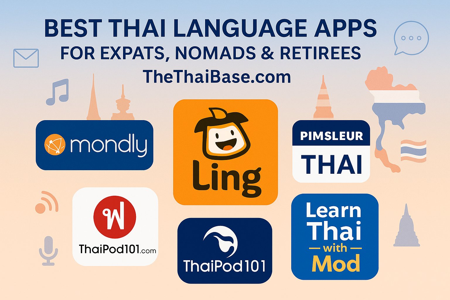 Best Thai Language Apps for Expats, Nomads & Retirees